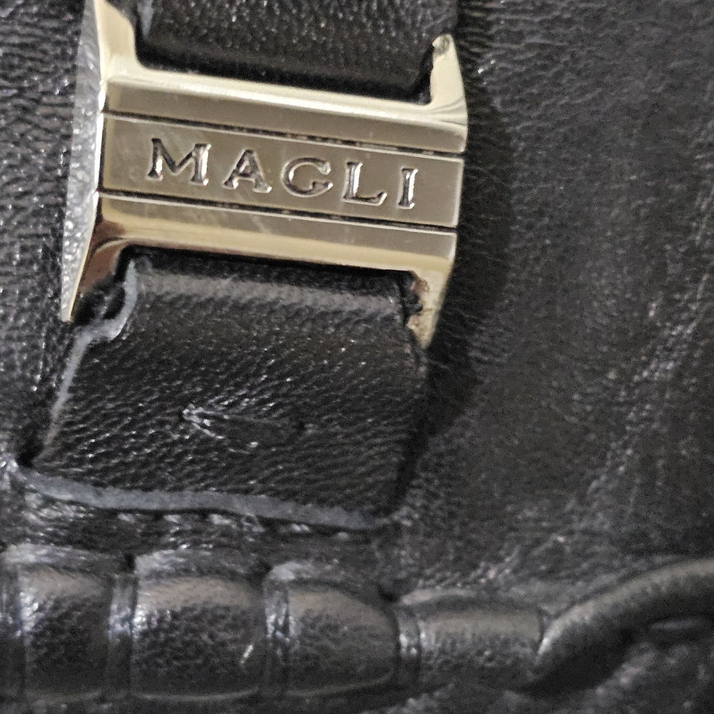 Bruno Magli Black Leather Loafers for Men - Picture 3 of 12